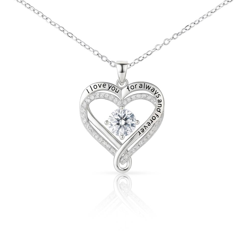 To My Beautiful Wife from Your Husband - Love You Always Necklace Gift