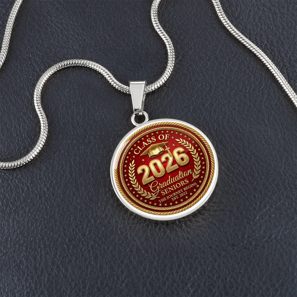 Class of 2026 graduations necklace