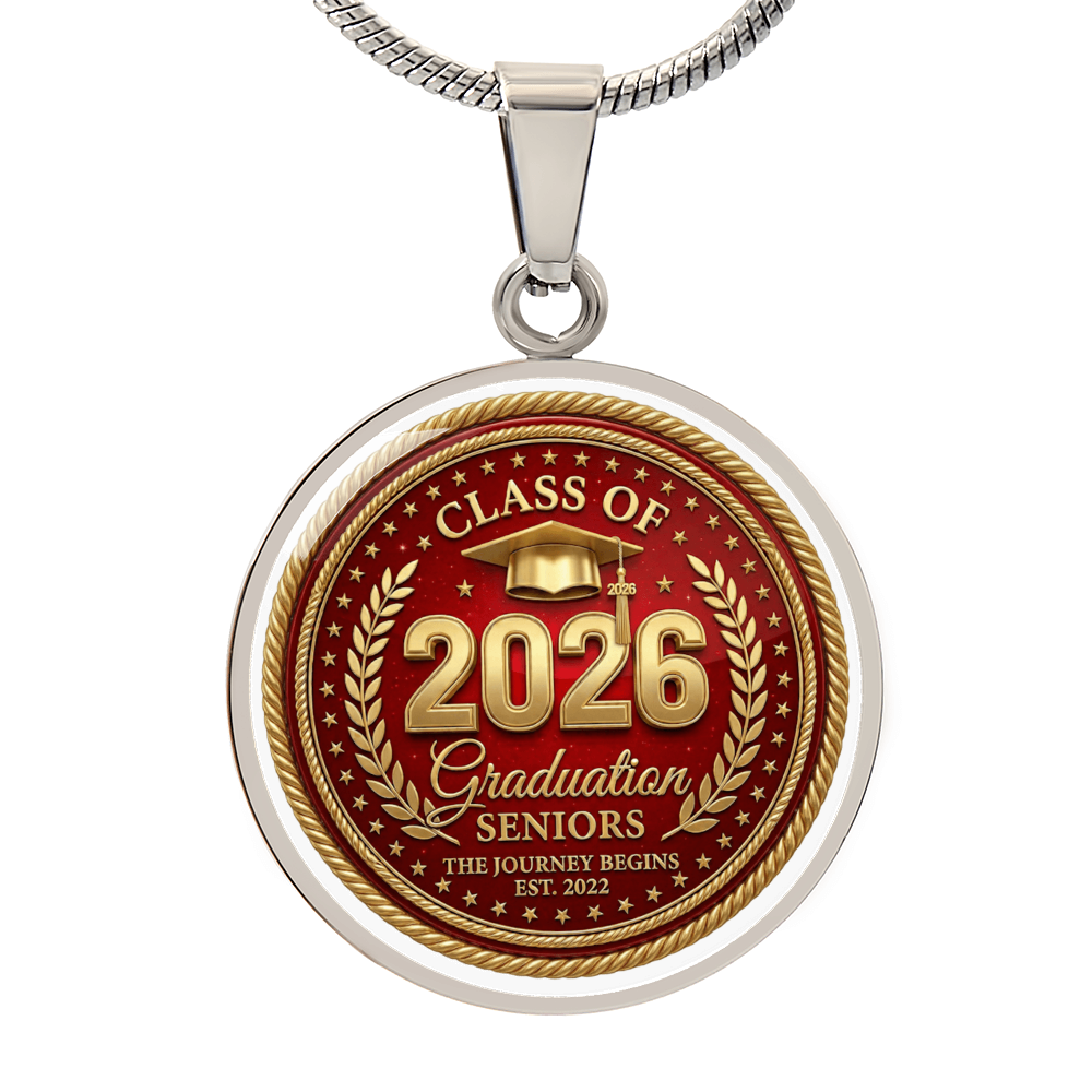 Class of 2026 graduations necklace