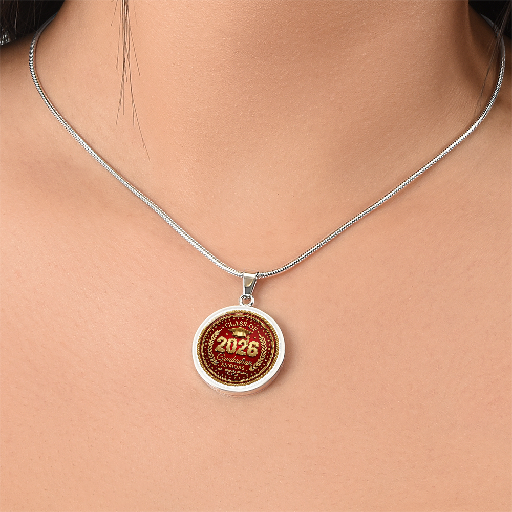 Class of 2026 graduations necklace