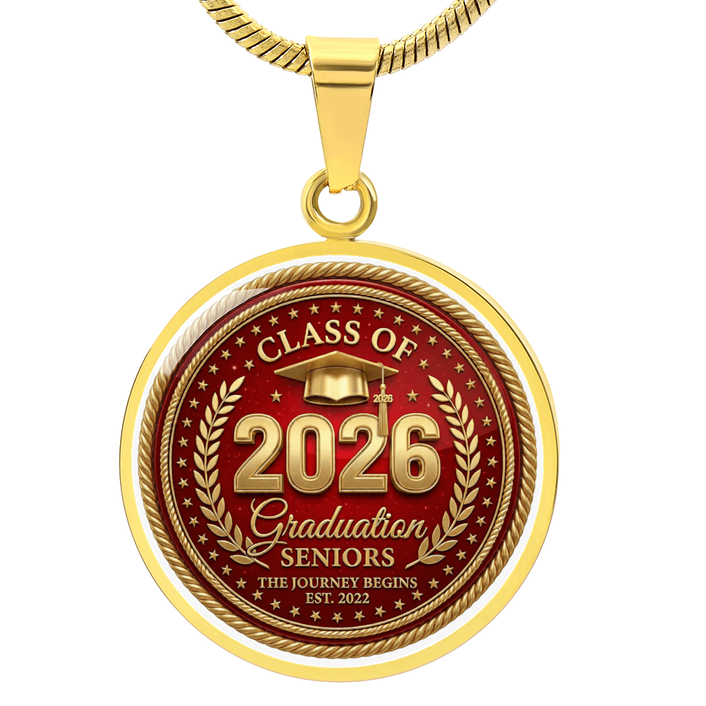 Class of 2026 graduations necklace