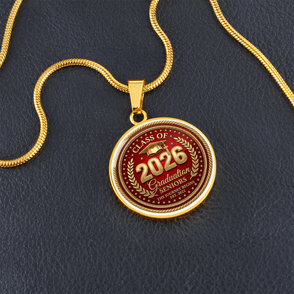 Class of 2026 graduations necklace